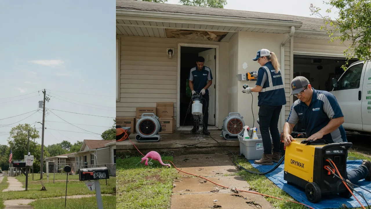 Storm Damage Water Removal in Henley, MO near me